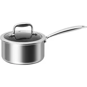 CONZEPT Hybrid kasserolle stål m/keramisk belægning - 1,5 liter - 
