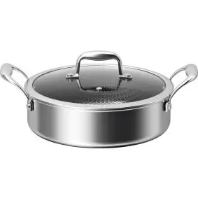 CONZEPT Hybrid sautergryde stål m/keramisk belægning - 28 cm - 