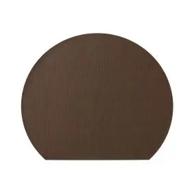 STUDIO ROUND Dækkeservietter 4 stk vendbar 43x36 cm - bark/sand - 