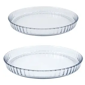 AIDA Aroma ovnfaste tærtefade i glas - 2 stk - 