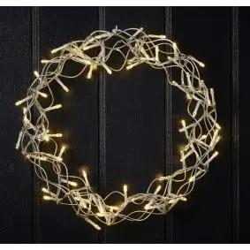 DACORE Krans 30 cm m/ 80 led - 