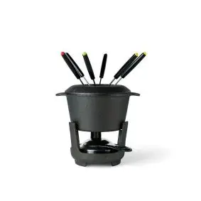 FUNKTION Fonduesæt 10 dele sort - 