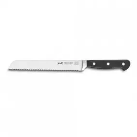 LION SABATIER Pluton brødkniv stål/sort 20 cm - 