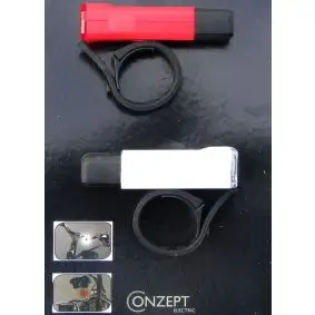 CONZEPT Opladelige cykellygtesæt - 