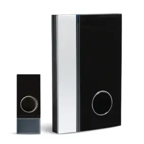 BATCO Dørklokke sort - 