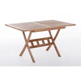 TEAK Havebord 85 x 135  cm - mondena Forudbestilling forventes på lager igen i foråret 2026 - 