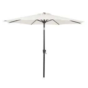 OUTFIT Alu parasol Ø3 m m/tilt og hejs - hvid - 