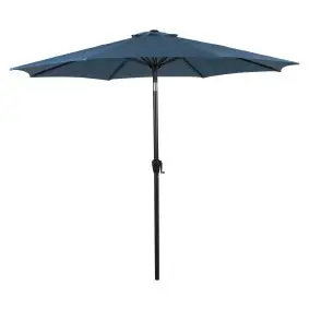 OUTFIT Alu parasol Ø3 m m/tilt og hejs - blå - 