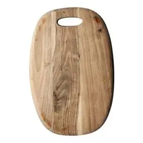 DACORE Skærebræt oval 28 x 42 cm m/saftrille cm akacietræ - 