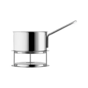 EVA TRIO Saucevarmer sæt rustfrit stål 1,1 liter - 