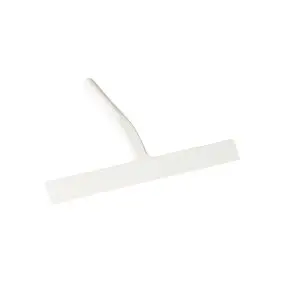 CONZEPT Badskraber silikone 23 cm - hvid - 