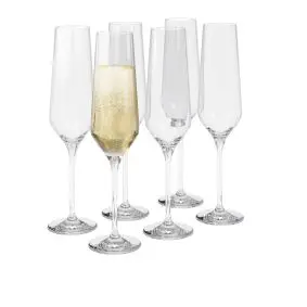 EVA TRIO Legio nova champagneglas 26 cl - 6 stk - 