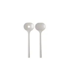 MEPAL Bloom salatbestik - pebble hvid - 