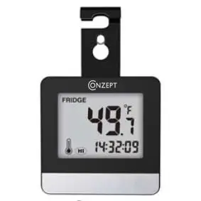 CONZEPT Køleskabstermometer - digitalt - 