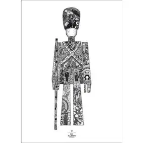 KAY BOJESEN Plakat garder 50 x 70 cm - 