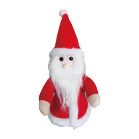 CONZEPT Julemand som danser og spiller musik 17,5 cm - 