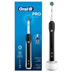 ORAL-B Tandbørste pro1 cross action - sort - 