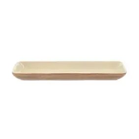 BITZ Wood serveringsfad rektangulært 38 x 14 cm  - sand - 