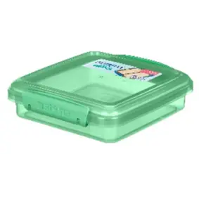 SISTEMA Madkasse sandwich 450 ml - støvet grøn - 