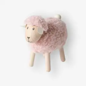 DACORE Træfigur får rosa  - 15 cm - 