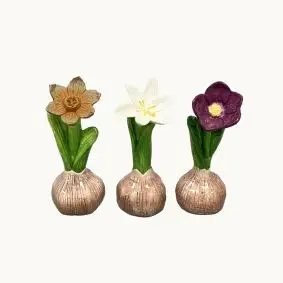 DACORE Dekorationsblomst med løg - assorteret 1 stk - 