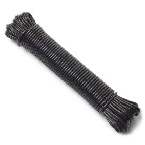 G. FUNDER Tørresnor 3 mm 20 meter - sort - 