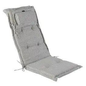 Lux hynde m/nakkepude til positionsstole - sort stribet Forventet på lager igen foråret 2026 - 