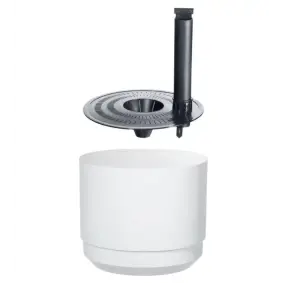 PAULINA Selvvandingspotte Ø25 cm - hvid - 