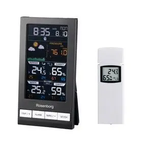 ROSENBORG Vejrstation - sort - 