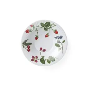 KÄHLER Hammershøi summer dyb tallerken Ø21 cm - sommerbær - 