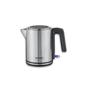 SEVERIN Elkedel 1,0 liter 2200 watt - stål - MÅNEDSTILBUD