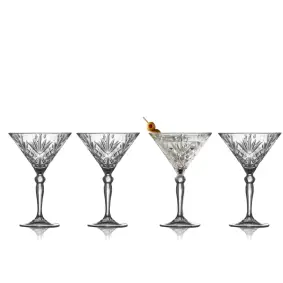 LYNGBY Melodia krystal cocktailglas 21cl. - 4 stk - 