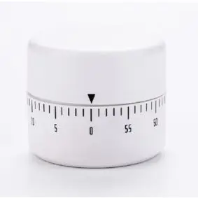 DAILY Minutur mekanisk - hvid - 