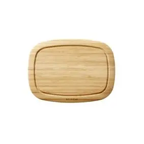 SCANPAN Skærebræt m/saftrille i bambus 35 x 26 cm - 